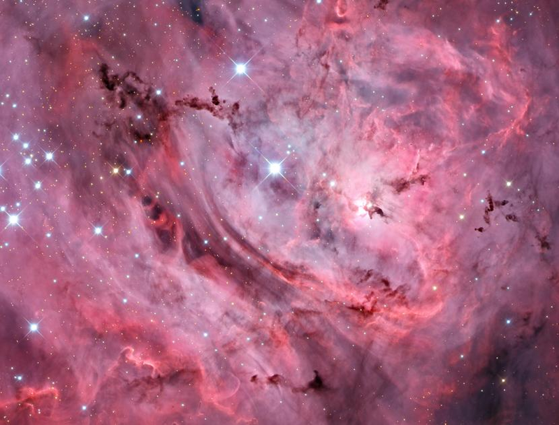 Illustration for article titled Enjoy This Gorgeous Image of the Lagoon Nebula